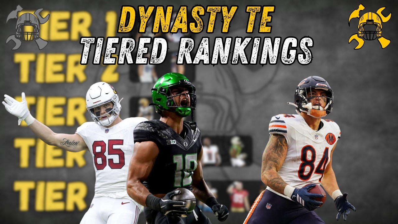 Dynasty TE Tiers with 2026 Rookies | Dynasty Fantasy Football