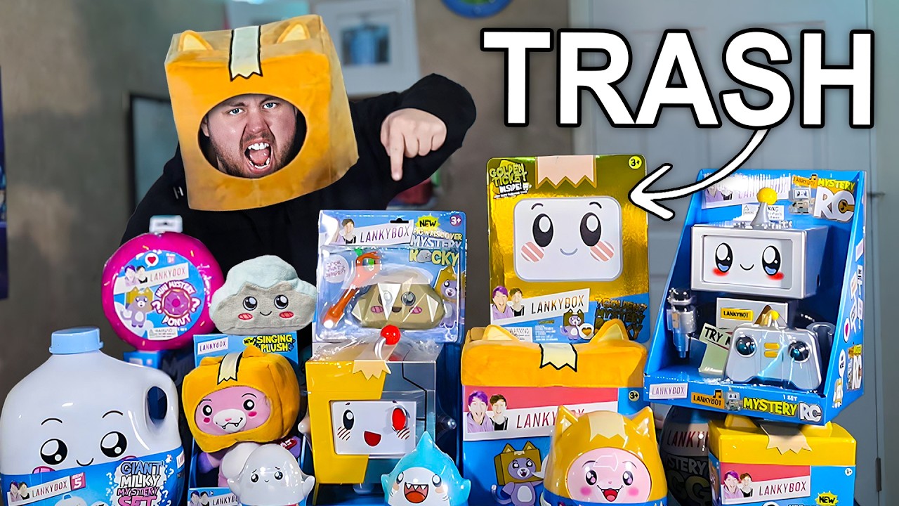 I Bought Every LankyBox Toy