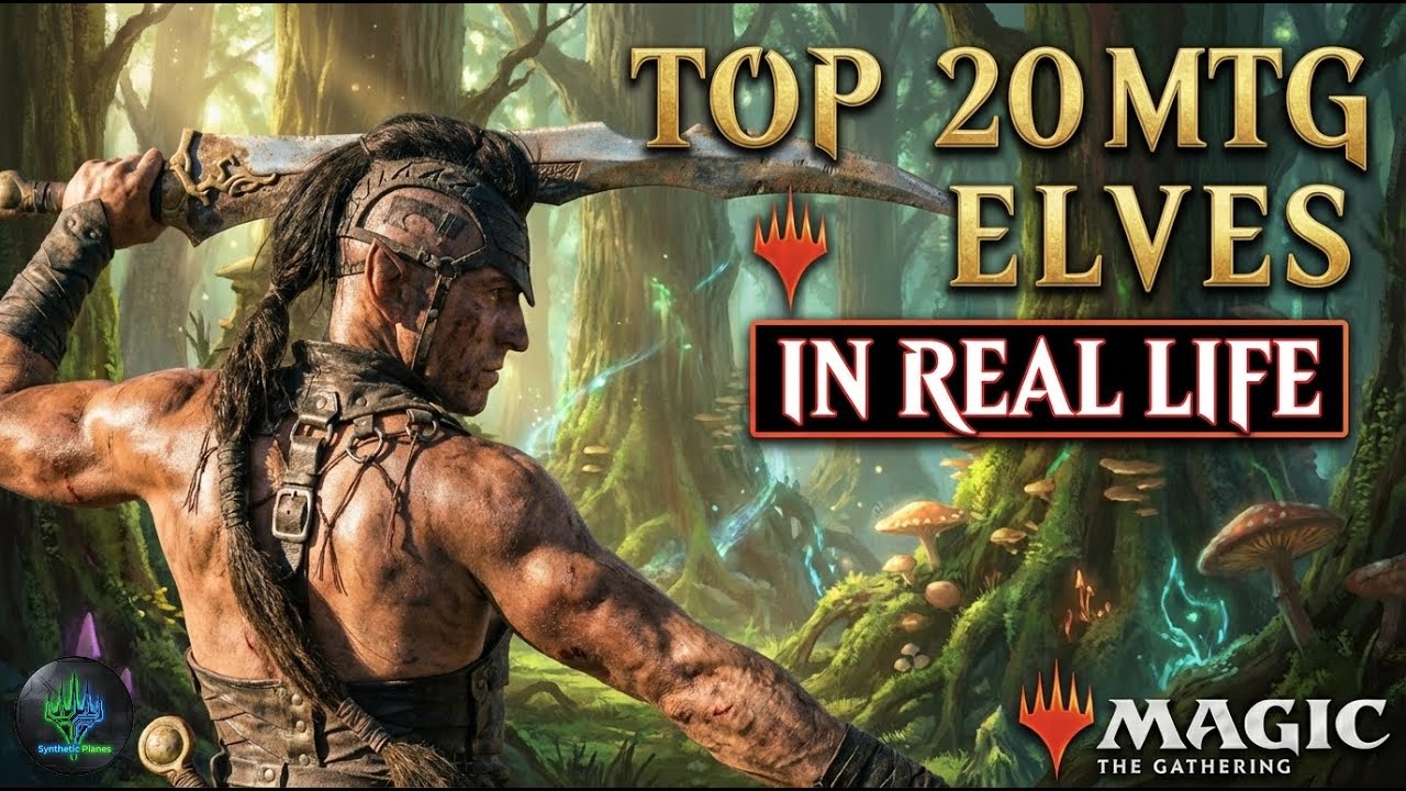 If MTG Elves Were Real (Top 20 Visualized)
