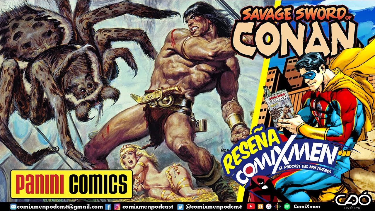 La Espada Salvaje de Conan: Los Clásicos de Marvel Vol.8 Panini México Reseña Review ComiXmen