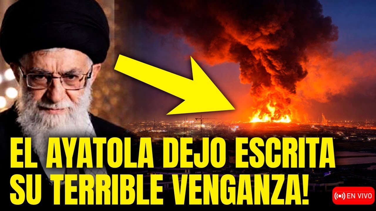 🚨 LA TERRIBLE VENGANZA DEL AYATOLA! LO DEJÓ TODO PLANEADO