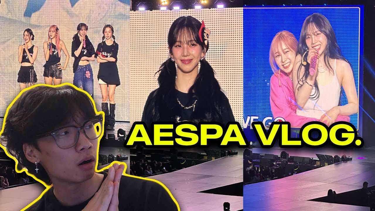 I Saw Aespa LIVE! It was insane... (Aespa Concert Vlog)