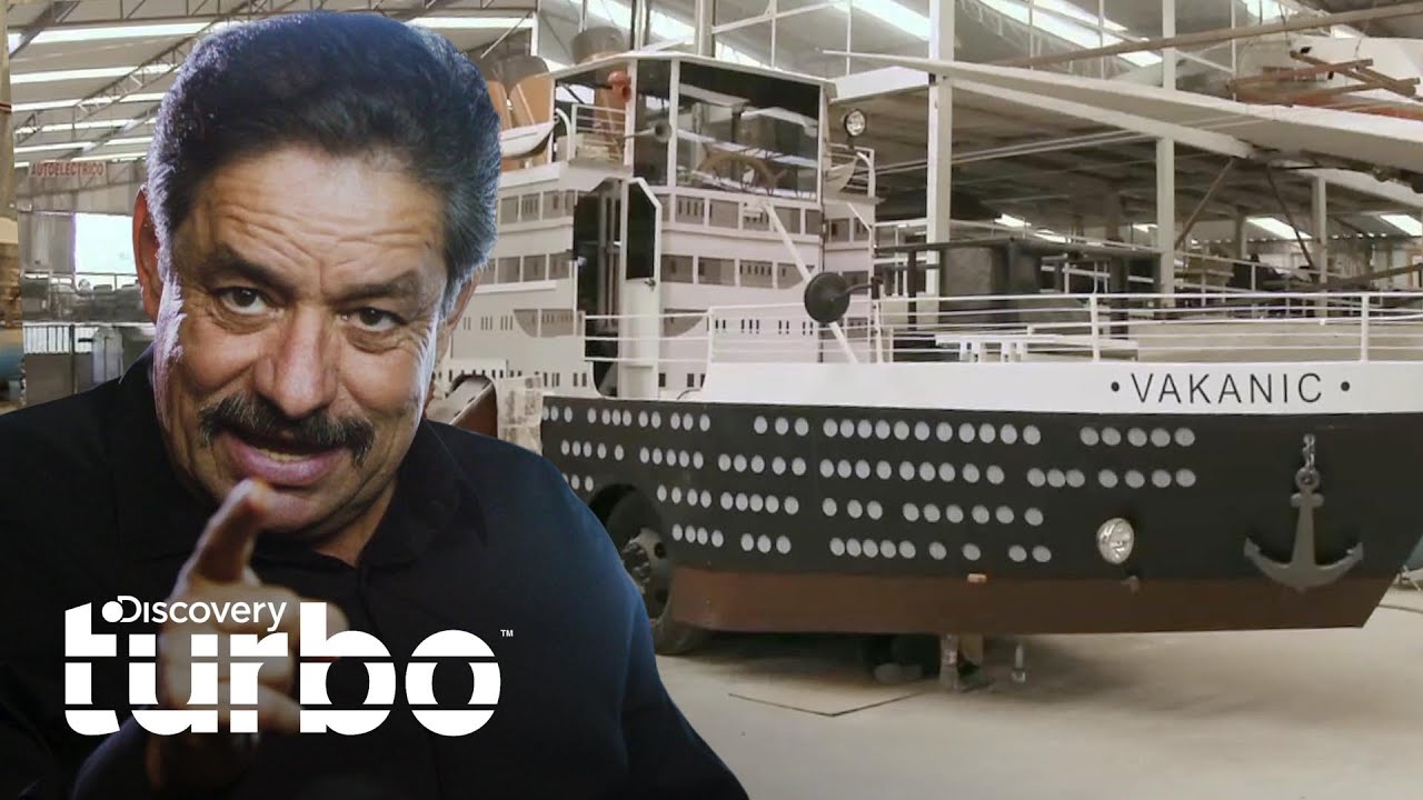 De taller a astillero &iexcl;El impresionante barco rodante! | Lo mejor de Mexic&aacute;nicos | Discovery Turbo