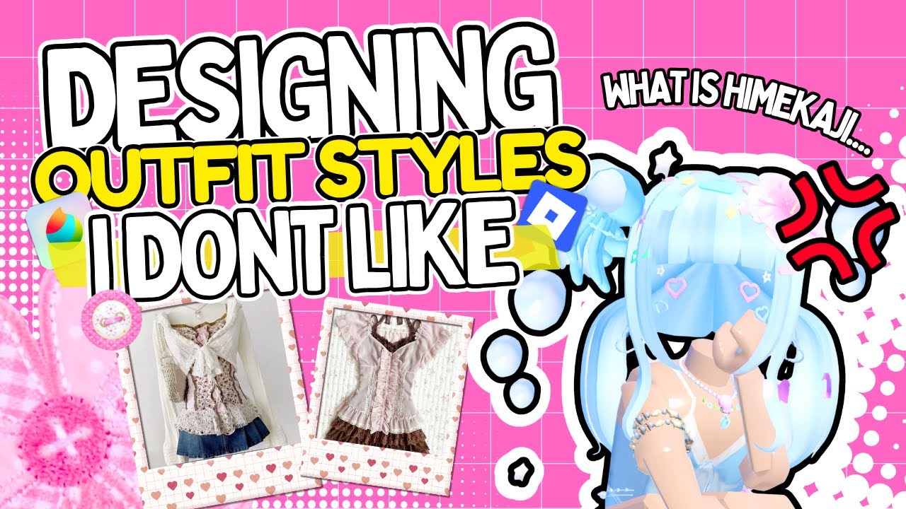 DESIGNING OUTFIT STYLES I HATE... | ROBLOX SPEED DESIGN