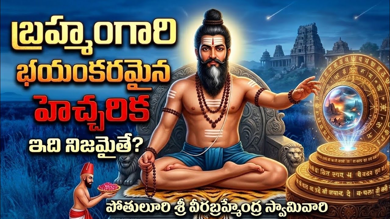 ప్రపంచాన్ని వణికిస్తున్న బ్రహ్మంగారి కాలజ్ఞానం | What Will Happen Next?#telugudevotional 