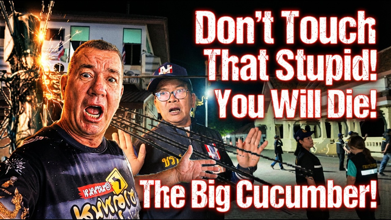 Locals Tell Dumb Foreigner He Will Not Survive This in Thailand. Don't be Stupid. The Big Cucumber
