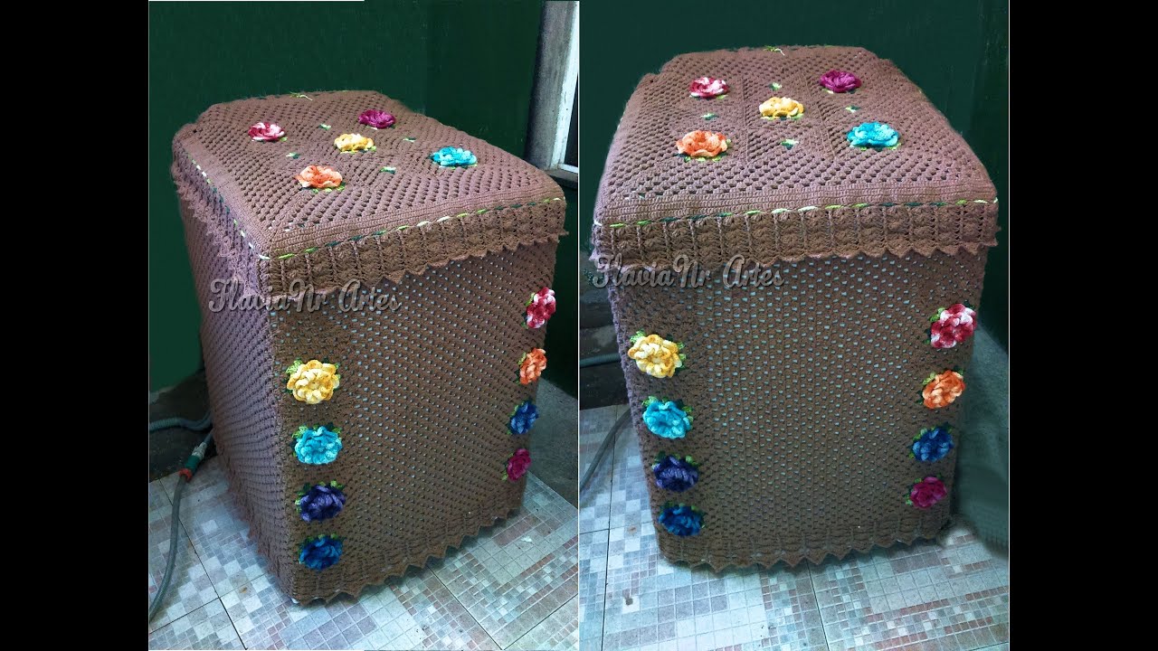 🌼Capa de máquina de lavar- Parte 1- DIY