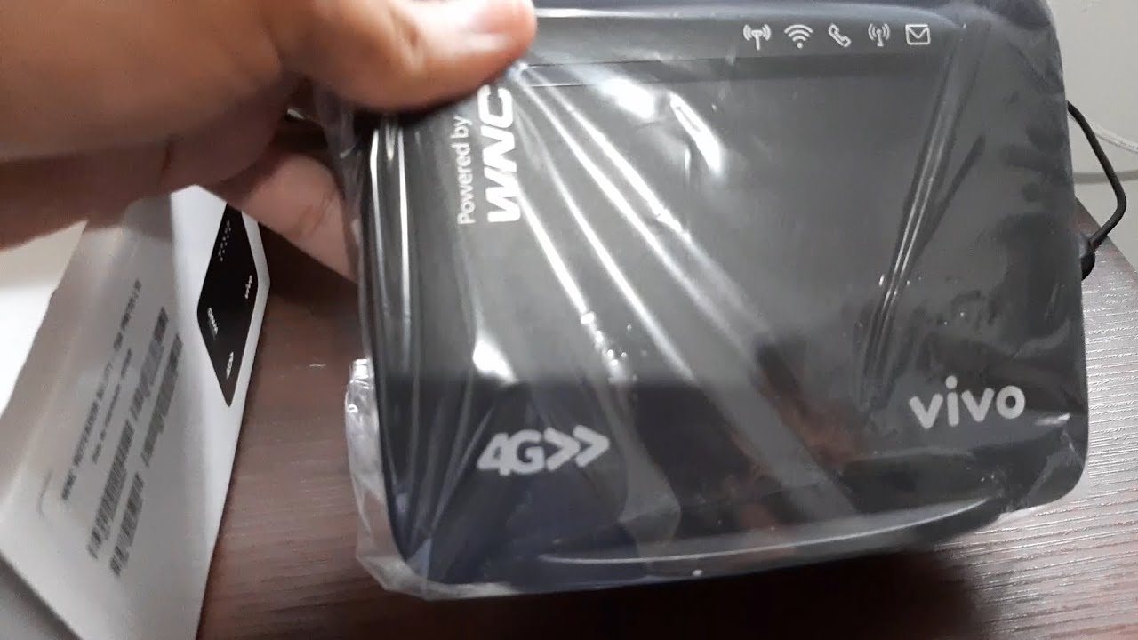 Unbox WNC Roteador WLD71 T5A PRETO LTE da Vivo + Instalação e teste no PC