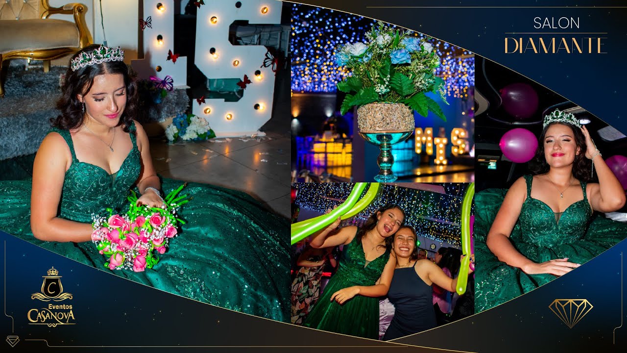 15 AÑOS FIESTA | QUINCEAÑERA LLEGANDO EN LIMOSINA DE LUJO | 15 AÑOS COLOMBIA | CASANOVA