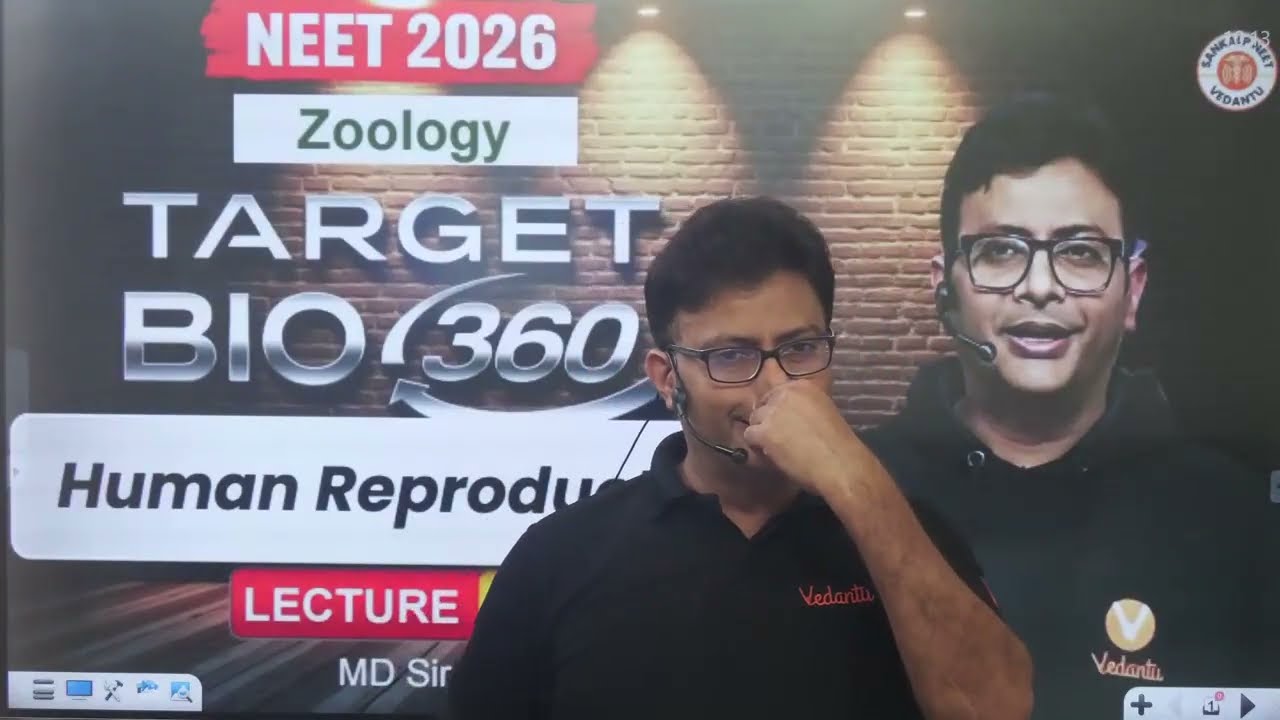 Human Reproduction Lec No 03 By Md Sir Target Bio 360 Batch
