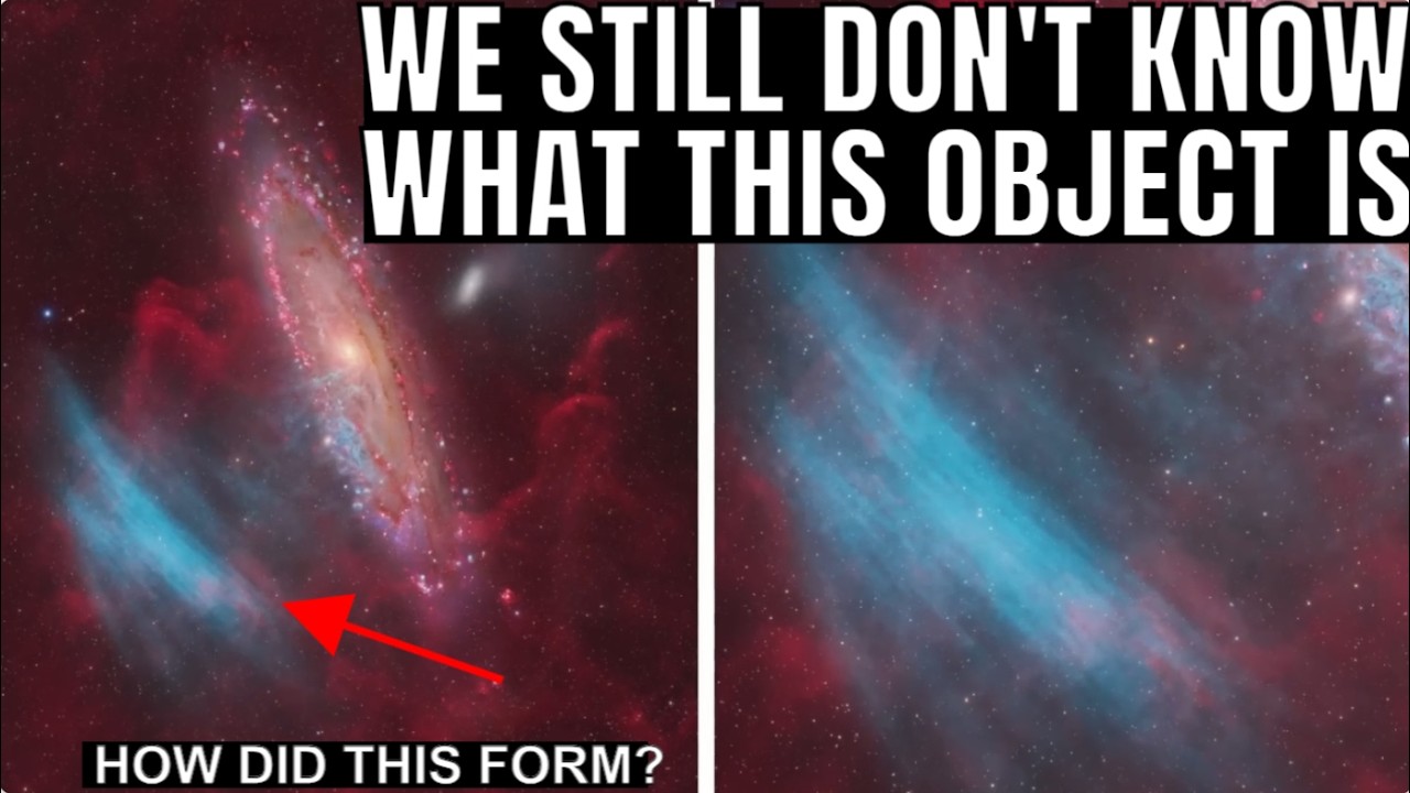 Possible Explanation for a Mysterious Blue Object Near Andromeda Galaxy