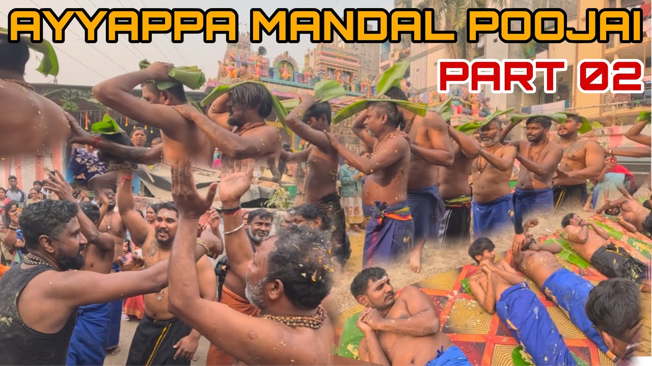 Ayyappa Mandal Poojai | Anga Pradhashanam | Shakurpur E Block | Part 01 | Ayyappan Vlog | 13/12/2025
