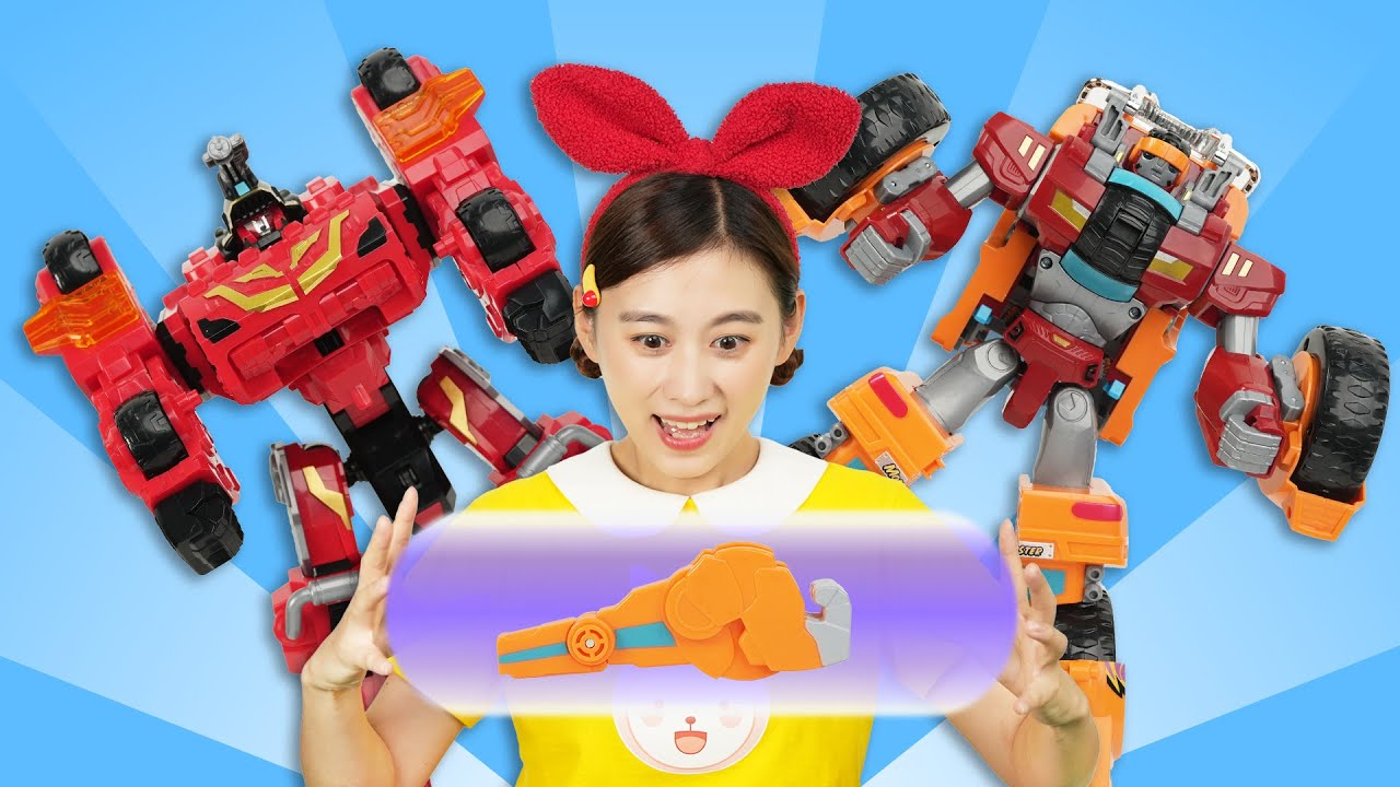 托宝战士银河侦探帮助兔子姐姐打败大灰狼treasure warriors toy思维认知早教启蒙益智Ai育儿亲子Bunny Sister Kid’s theatre兔子姐姐过家家