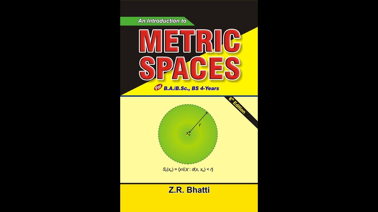 Metric Spaces, Lecture 10, Application of Cauchy Schwarz Inequality