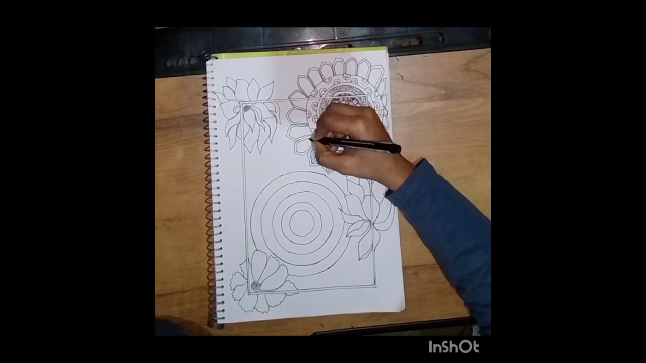 Draw a Mandala Art 