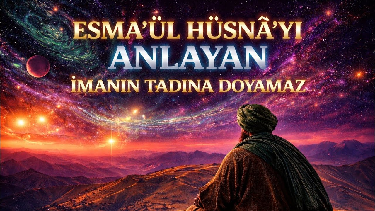 ESMA'ÜL HÜSNÂ'YI ANLAYAN İMÂN'IN TADINA DOYAMAZ 
