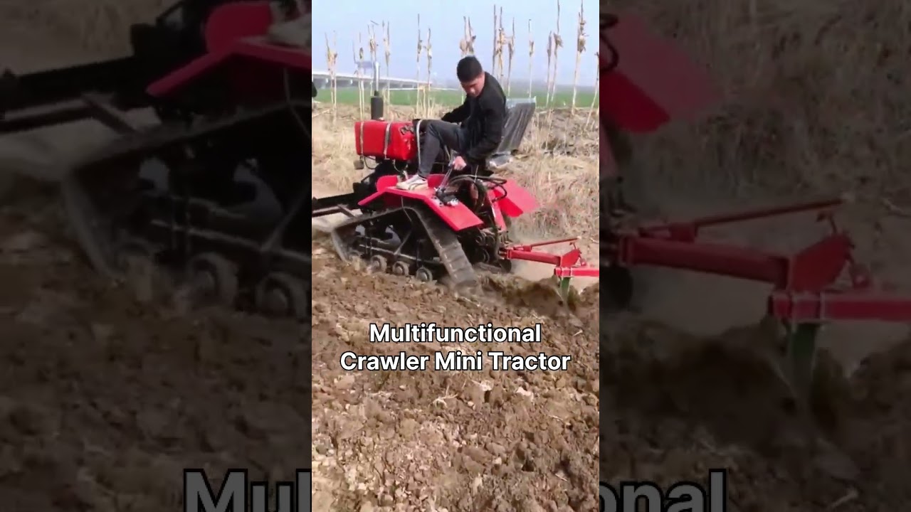 Multifunctional Crawler Mini Tractor &ndash; Built for Any Terrain!