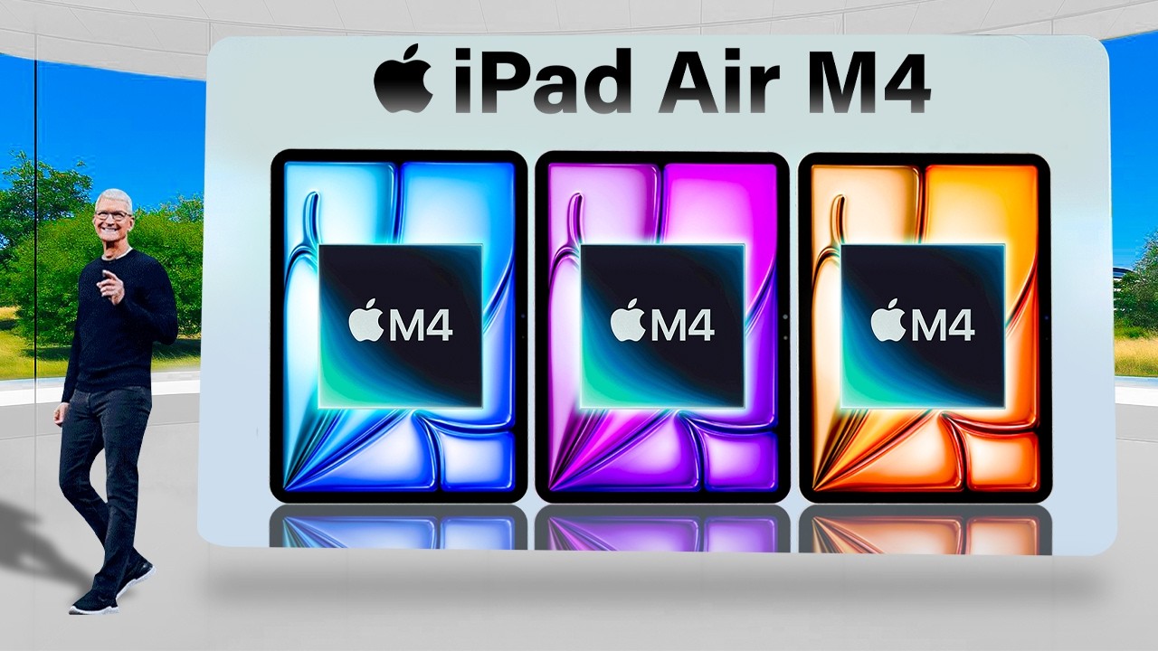 BIG NEWS! iPad Air M4 Could have an OLED DISPLAY!