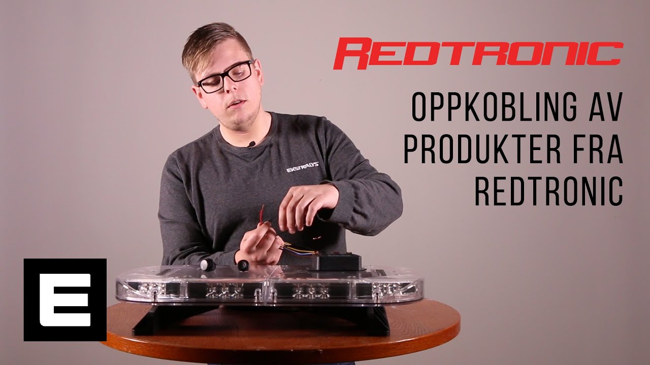 Oppkobling av produkter fra Redtronic