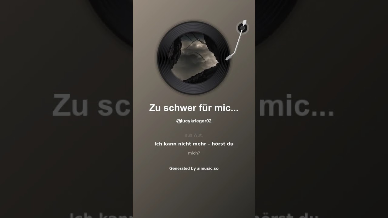 🤍Zu schwer für mich🤍