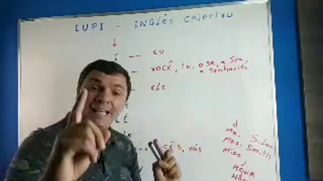 Ingl&ecirc;s Online e Ao VIVO | #001 com Fernando Iupi