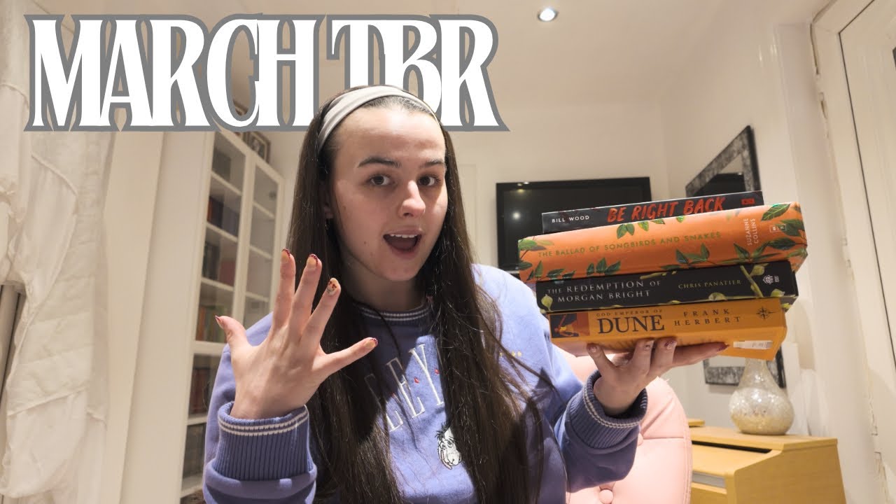My March TBR Was Chosen By a Game… and I’m Nervous 😅📚