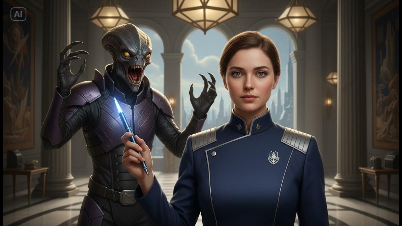 He Gave Her a Pen to Sign Surrender — She Used It to End the Commander | HFY Sci-Fi