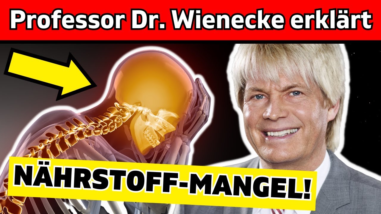 Professor warnt: 99,4% der Leute haben Mikronährstoffmangel !