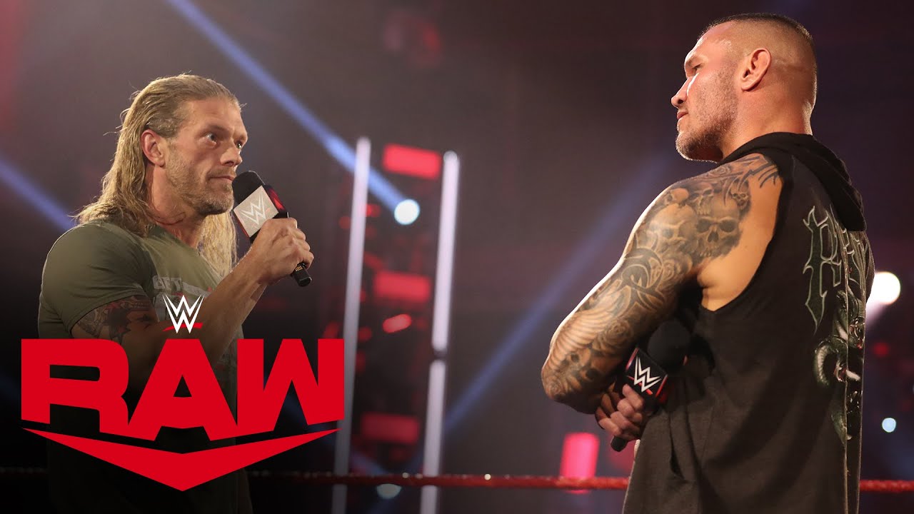 Эдж принимает вызов WWE Backlash от Рэнди Ортона: Raw, 18 мая 2020 г.