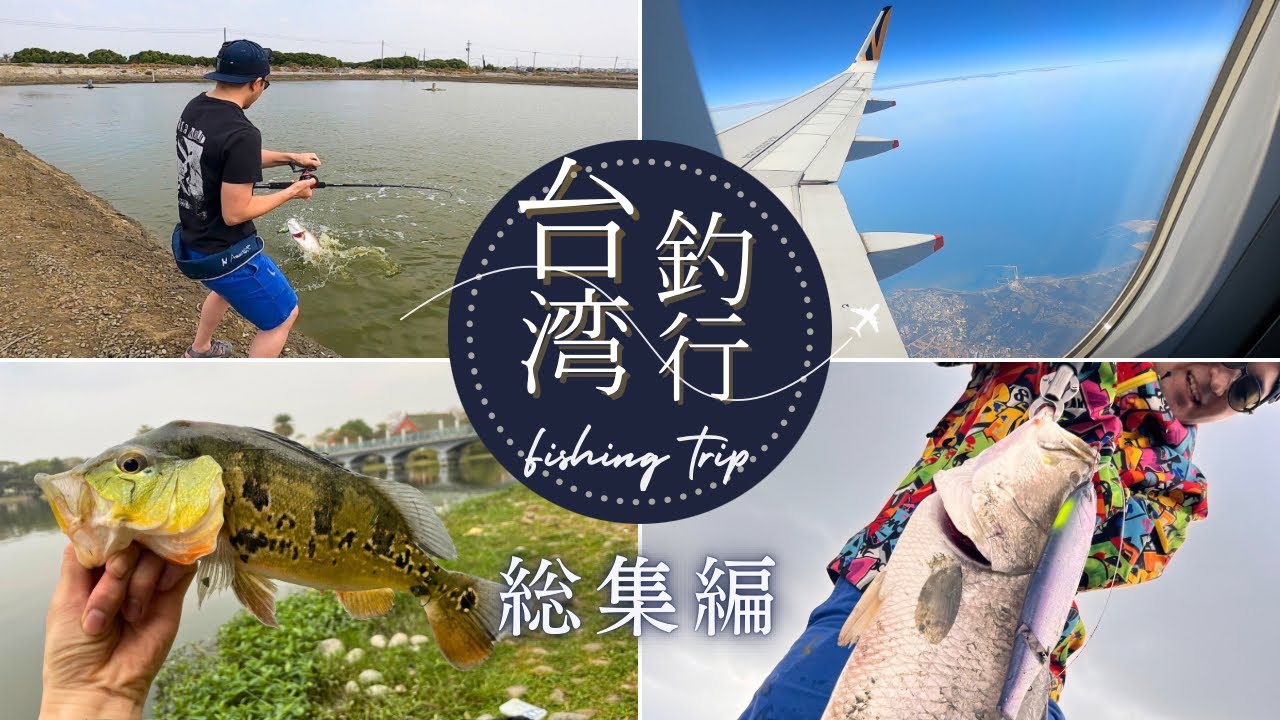 2024台湾バラマンディ・ピーコックバス釣り旅総集編