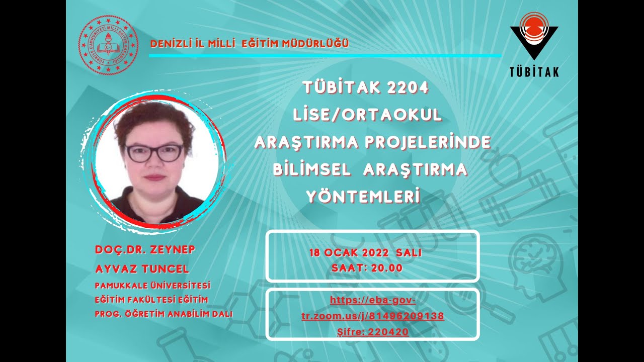 TÜBİTAK 2204 Araştırma Proje Yarışması Bilimsel Araştırma Yöntemleri