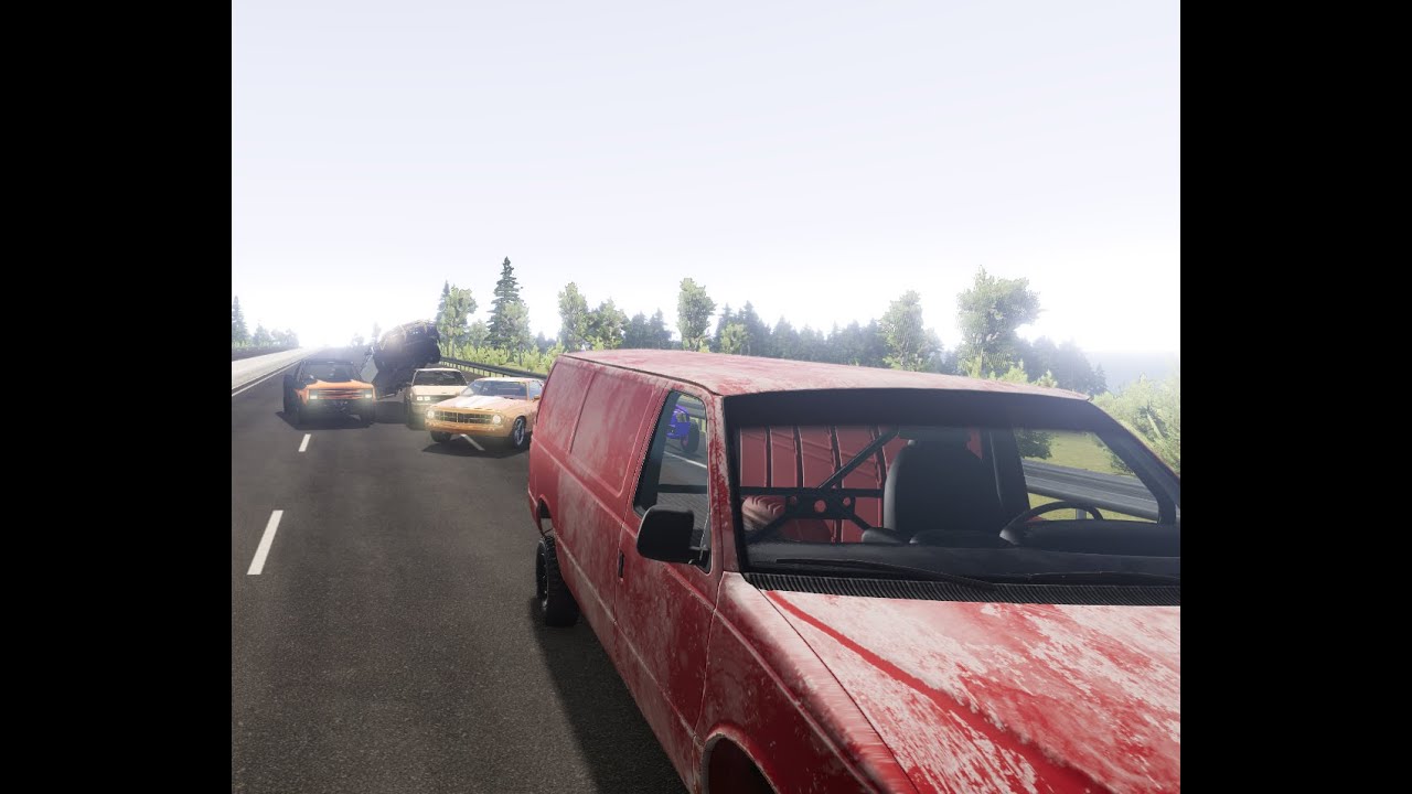 BeamNG ,Ale gonią mnie losowe pojazdy