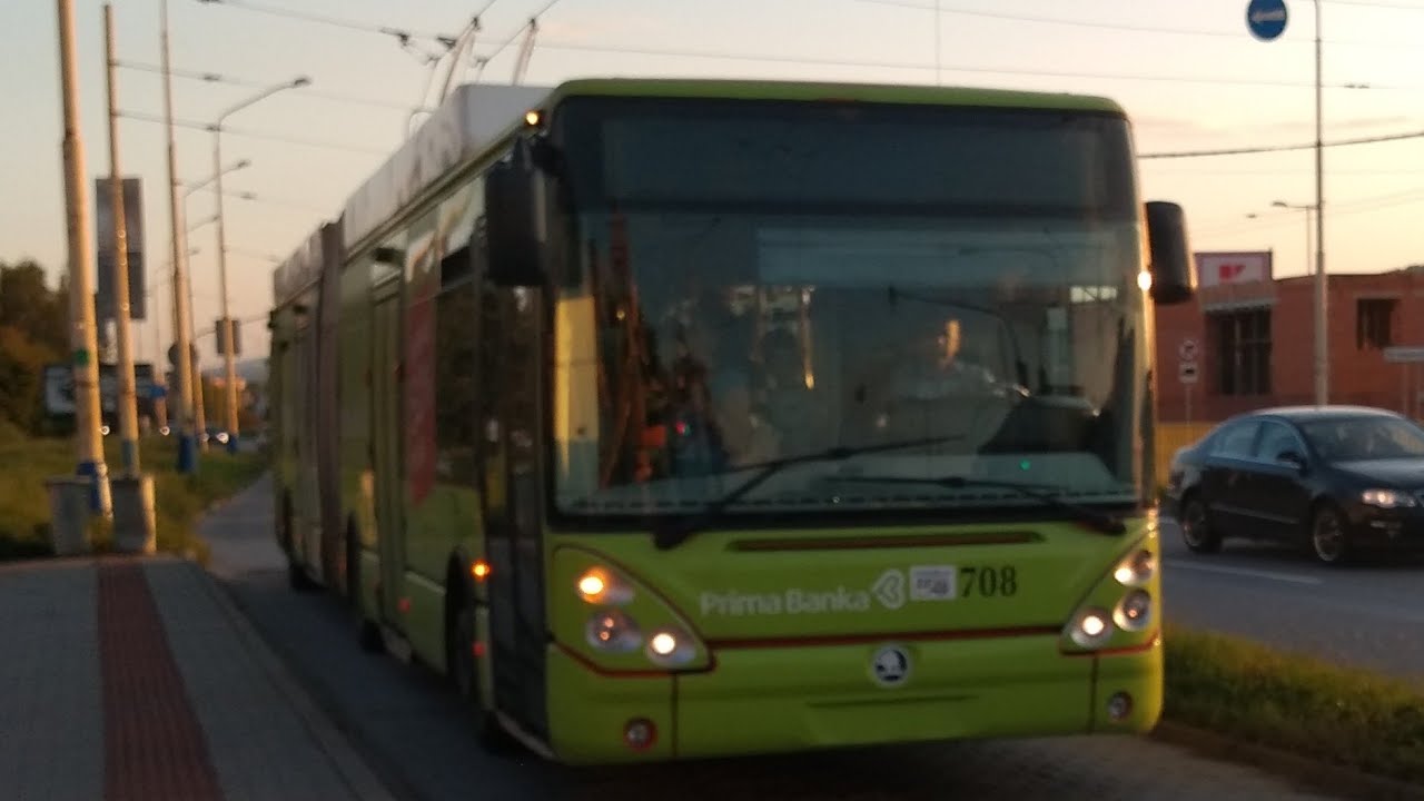 Škoda 25 TR Irisbus #708 l.č 4 Pod Šalgovíkom