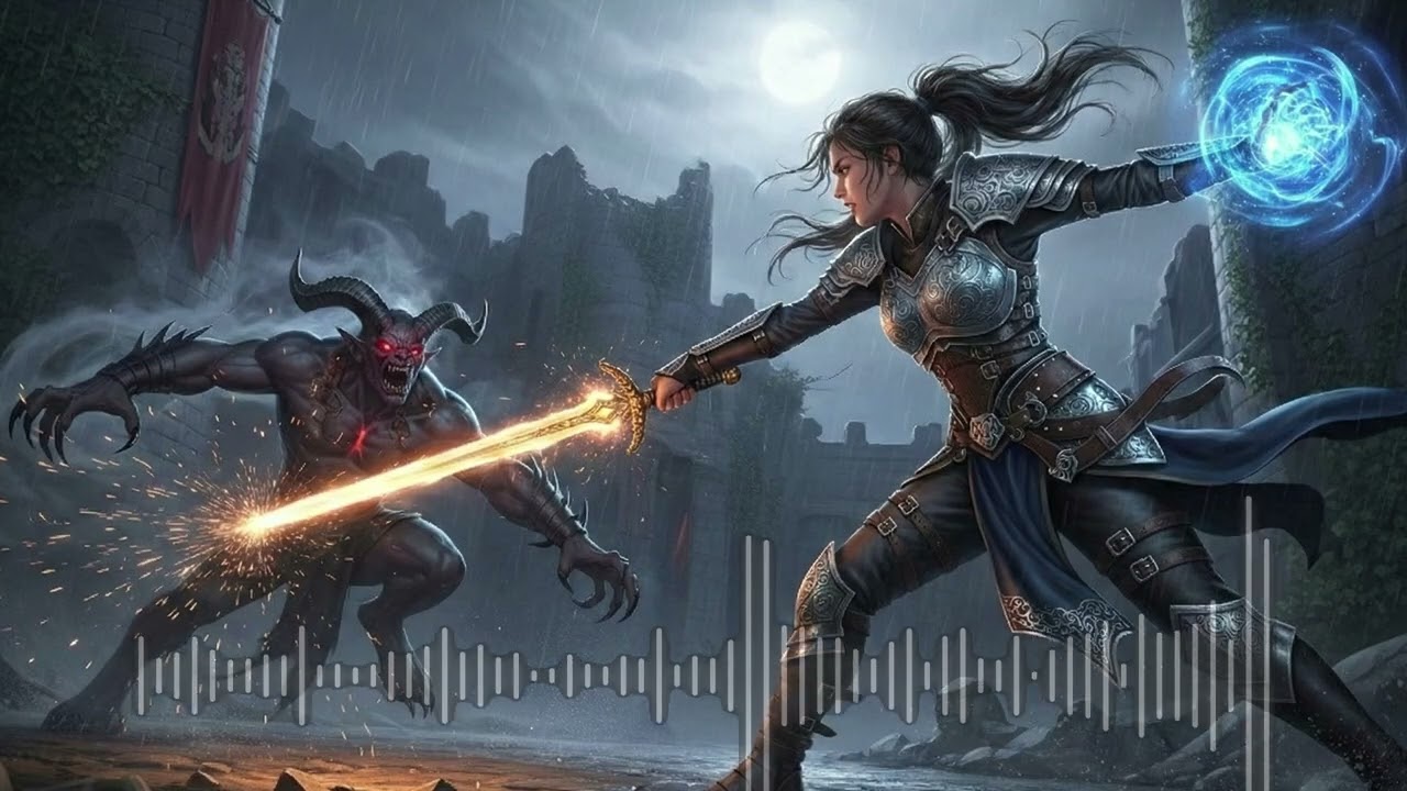 【Free Music】The Moonlit Castle - Sword and Sorcery Dual Strike【フリーBGM】