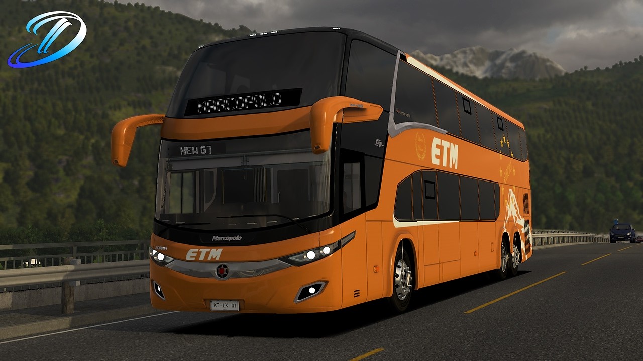 ETS2 1.58 | BUS MOD | MARCOPOLO PARADISO NEW G7 1800 DD