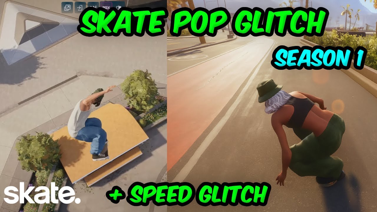 *НОВИНКА* Skate. Pop Glitch Tuck Knee Tutorial + Skate 4 Fast Plant Speed ​​Glitch