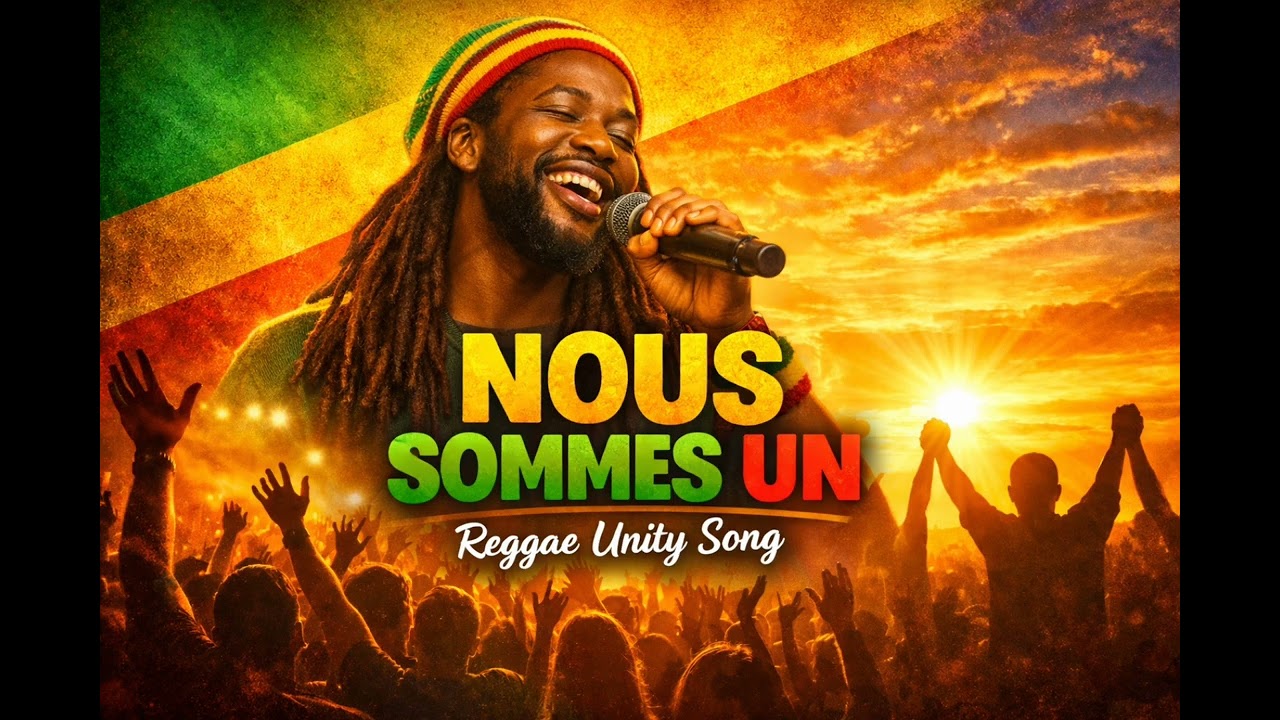 Nous sommes un. reggae unity song👏💪👌