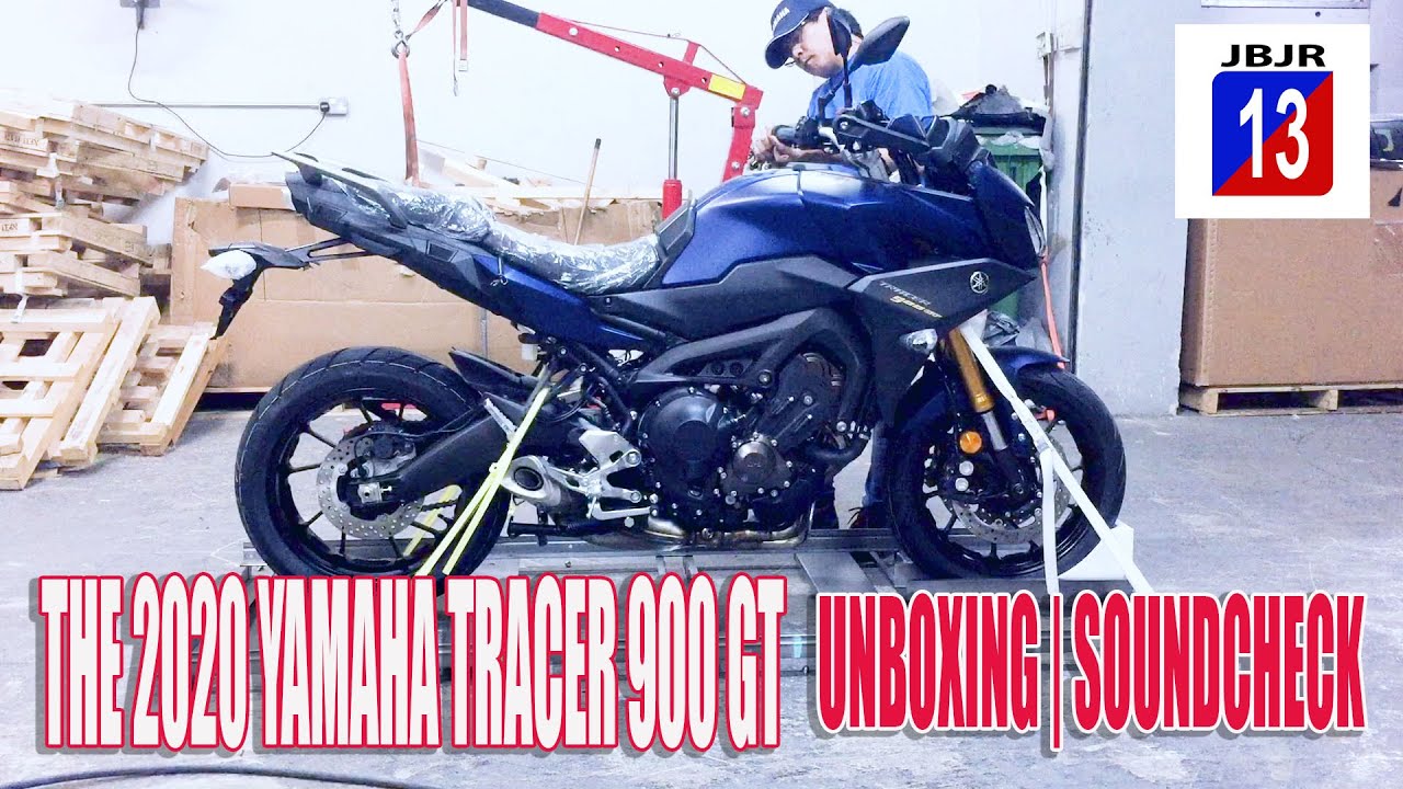 2020 YAMAHA TRACER 900 GT | UNBOXING | SOUNDCHECK