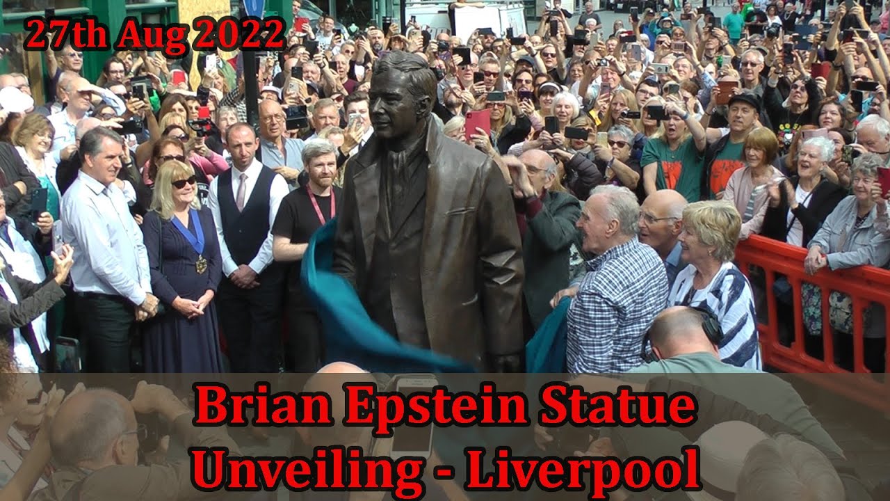 Brian Epstein Statue Unveiled in Liverpool