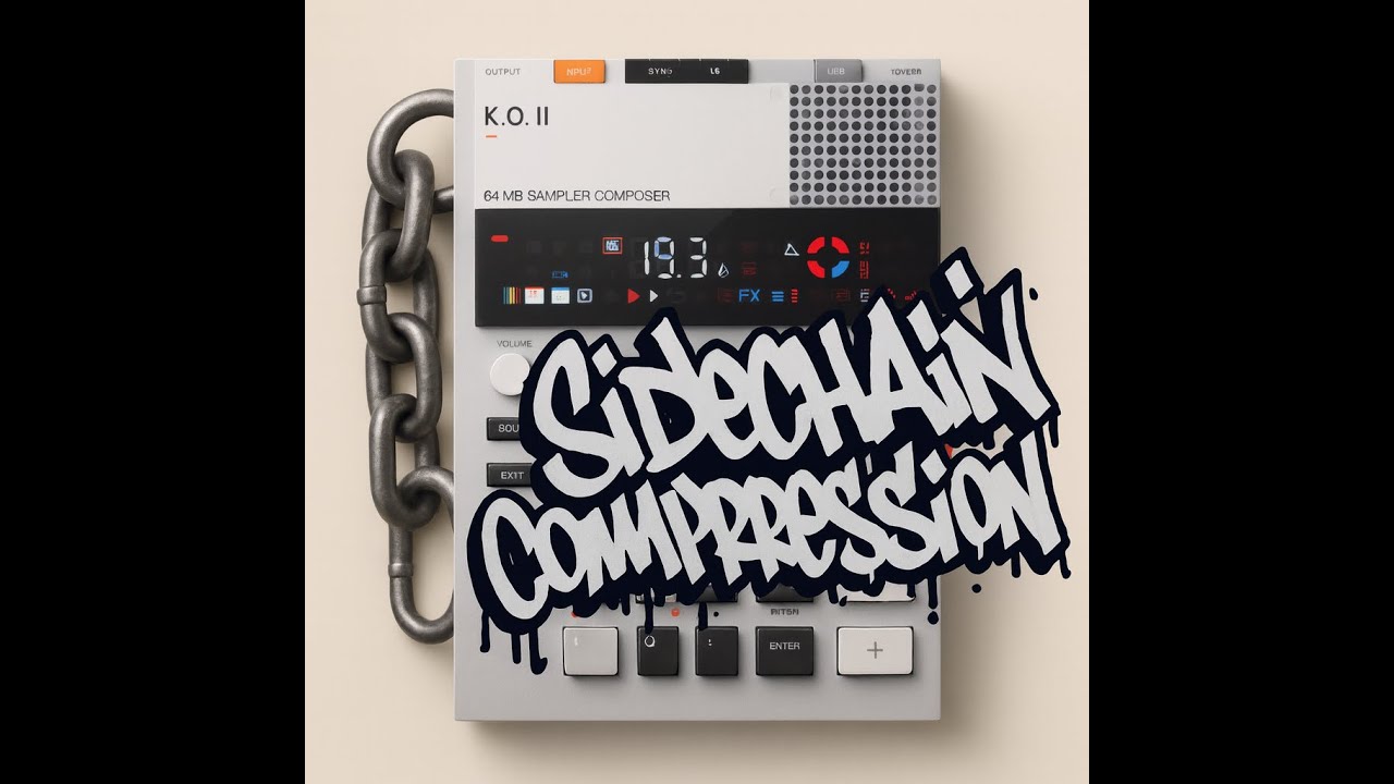 How-To : Teenage Engineering KO II Sidechain Compression!