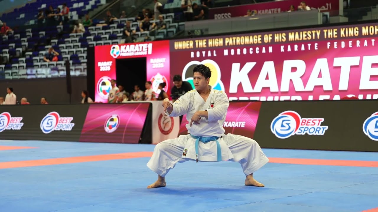 ⚔️ FULL KATA DUEL – Ohata Kotaro vs Nishiyama Kakeru 🇯🇵 | Semi-Final Male Kata | Karate1 Rabat 2025