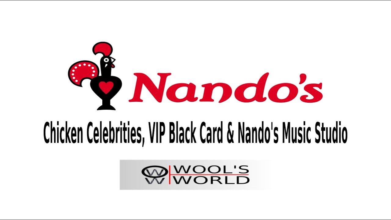 Nando's - Chicken Celebrities, High Five Black Card & Nando's Recording Studio