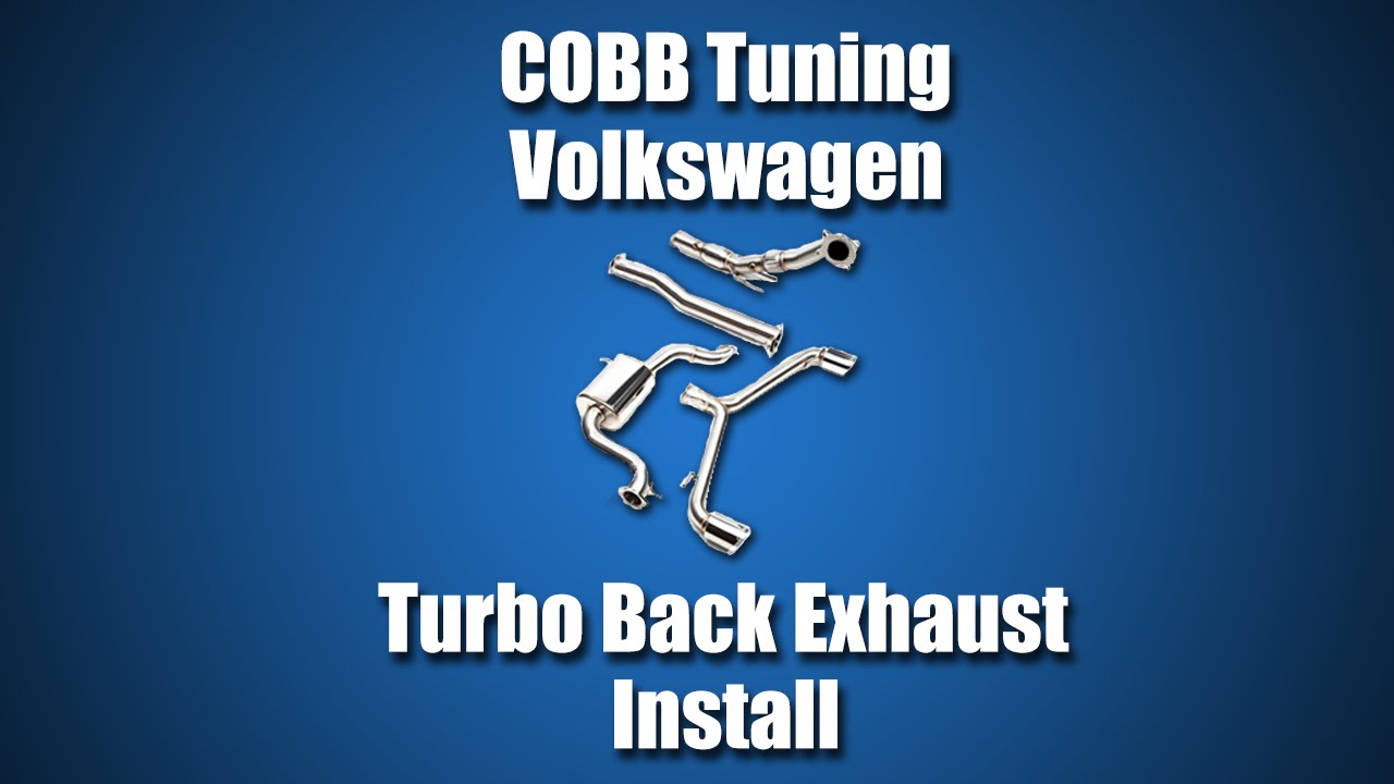 COBB Tuning - Volkswagen MK6 GTI Turbo Back Exhaust Install
