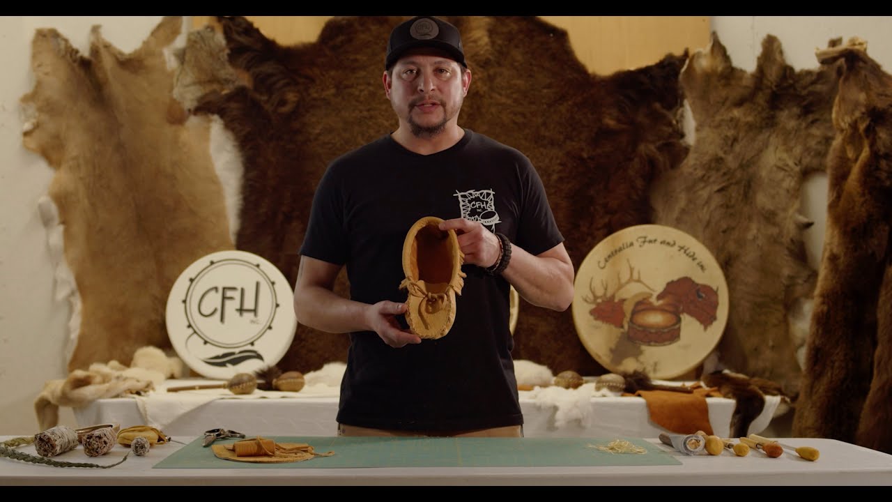 How to Build Your Own Bison Moccasin Kit - Instructional Video