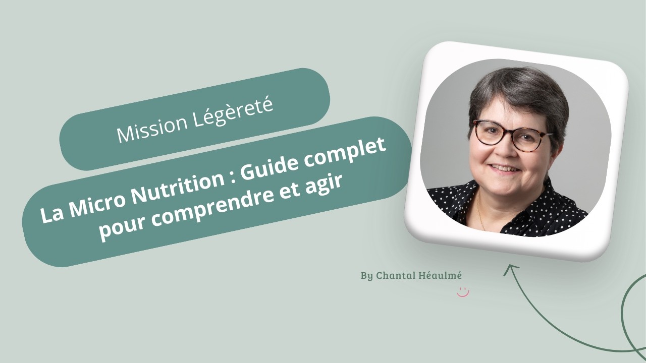 Micronutrition : Qu’est-ce que c’est vraiment ?