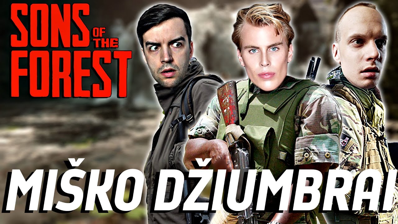 MIŠKO EKSPERTŲ KOMANDA | Sons of The Forest su @Lauryzz ir @karbonadas #2