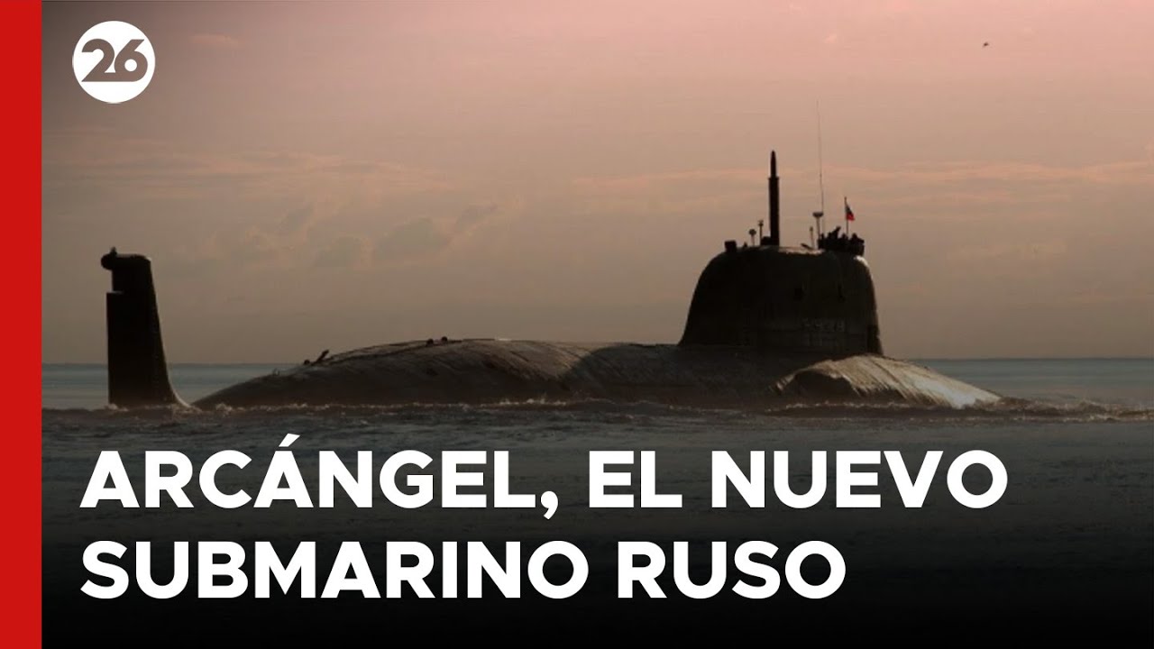 ARCÁNGEL, el NUEVO SUBMARINO nuclear RUSO