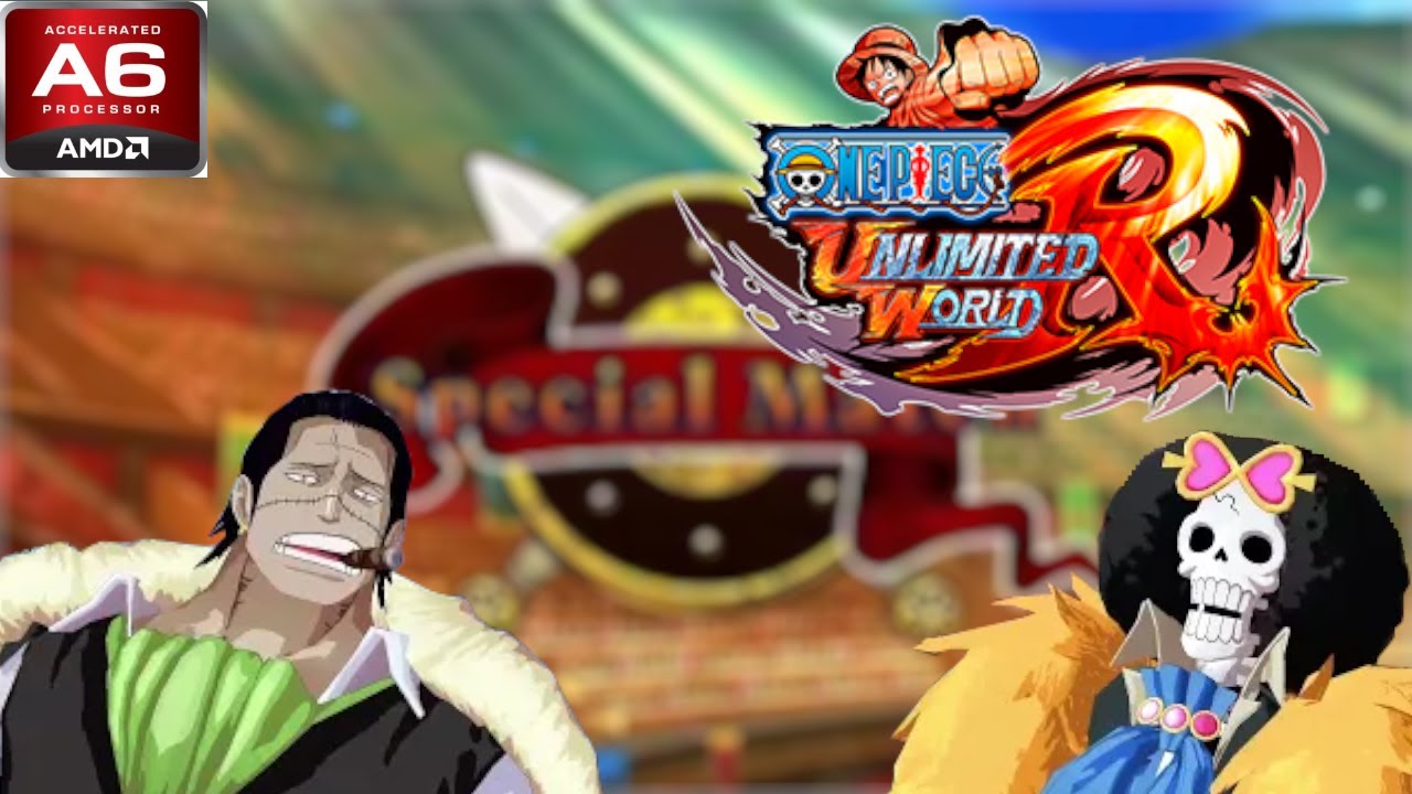 One Piece Unlimited World Red: Gameplay Test (AMD A6, Radeon Graphics) Low End PC