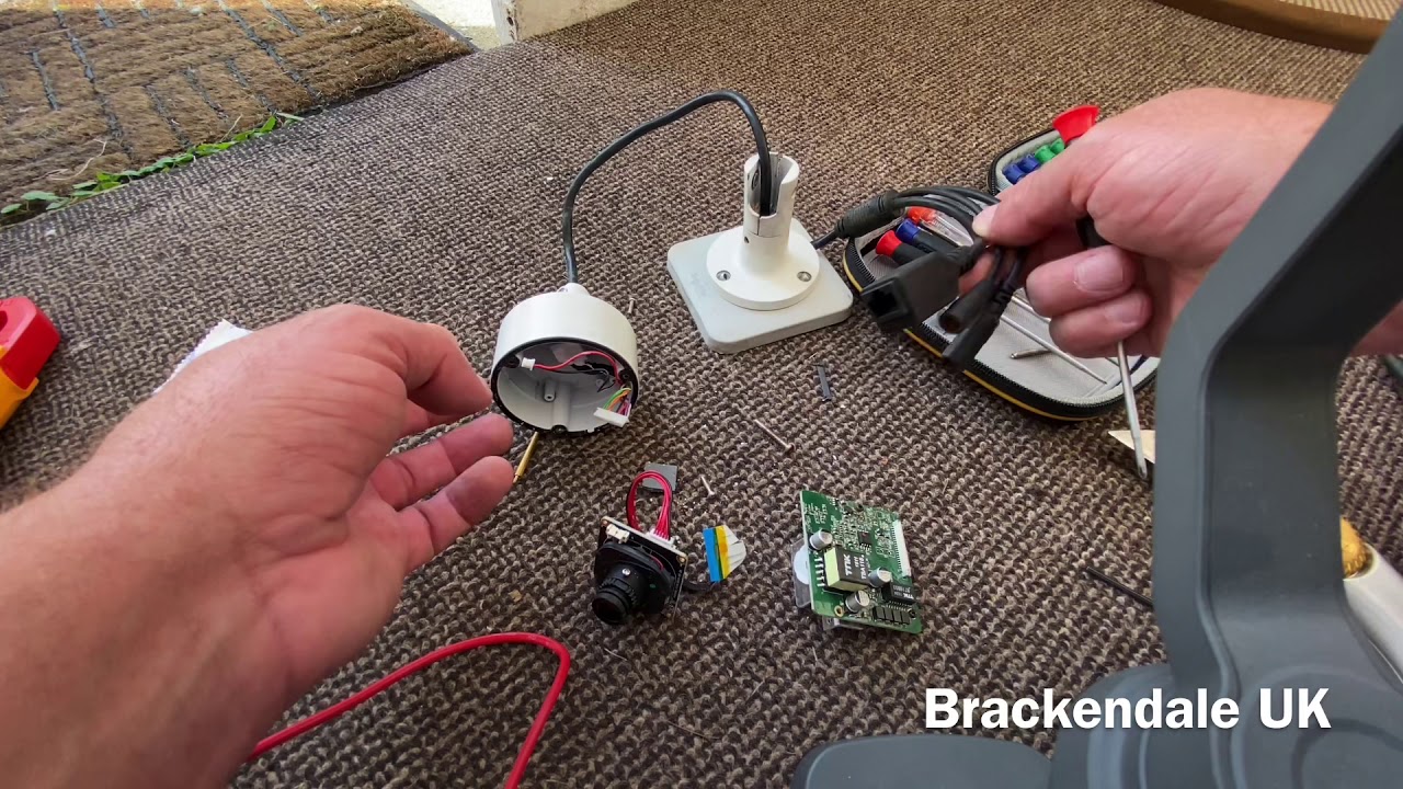 Swann security camera NHD-815 teardown only no repair