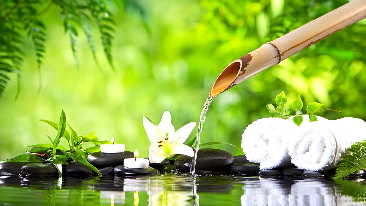 Music for Meditation 🌿 Stress Relief, Water Sounds and Sleep Music, Spa & Yoga, Meditation Music
